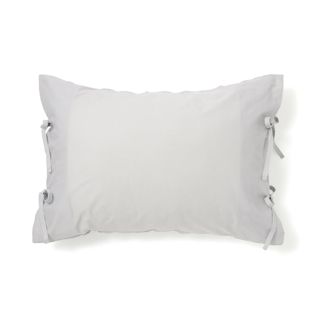 Sheersucker Check Pillowcase 700 X 500 Light Blue