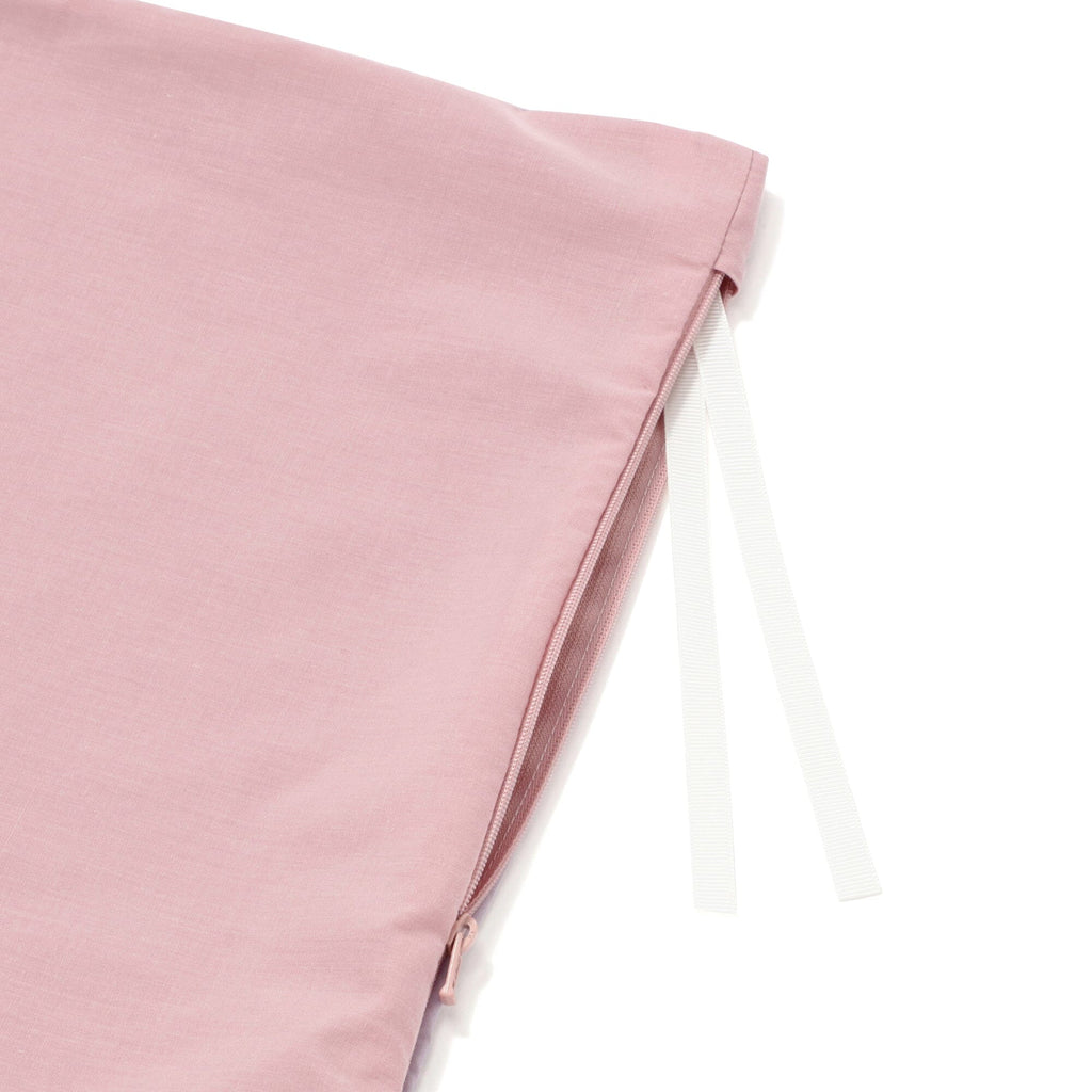 Colorful Bedding Cover Set Single Pink X Orange