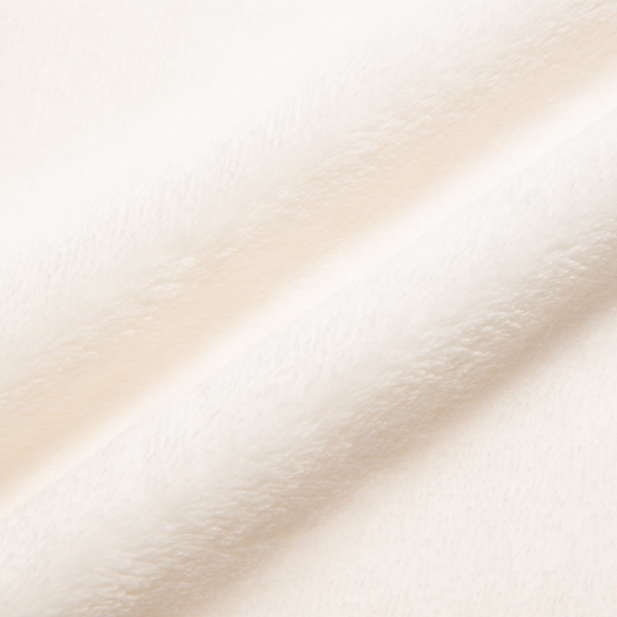 Smooth Frilled Throw (Lap Blanket) 1700 X 1300 Ivory