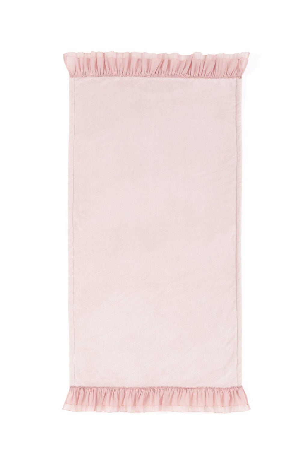 Smooth Frill Throw (Lap Blanket) 1500 X 800 Pink