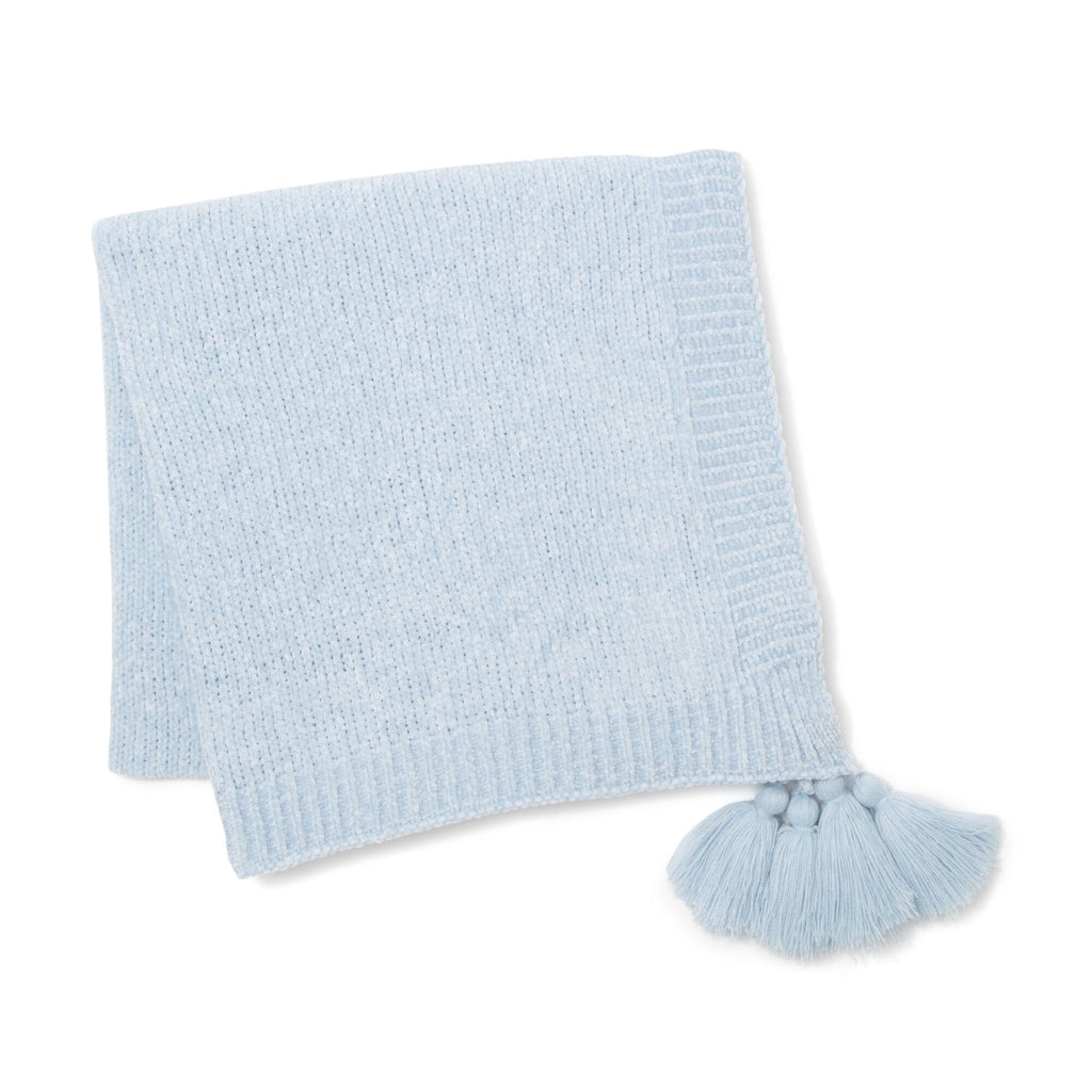 Shirley Throw (Knee Blanket) 1500 X 800 Light Blue