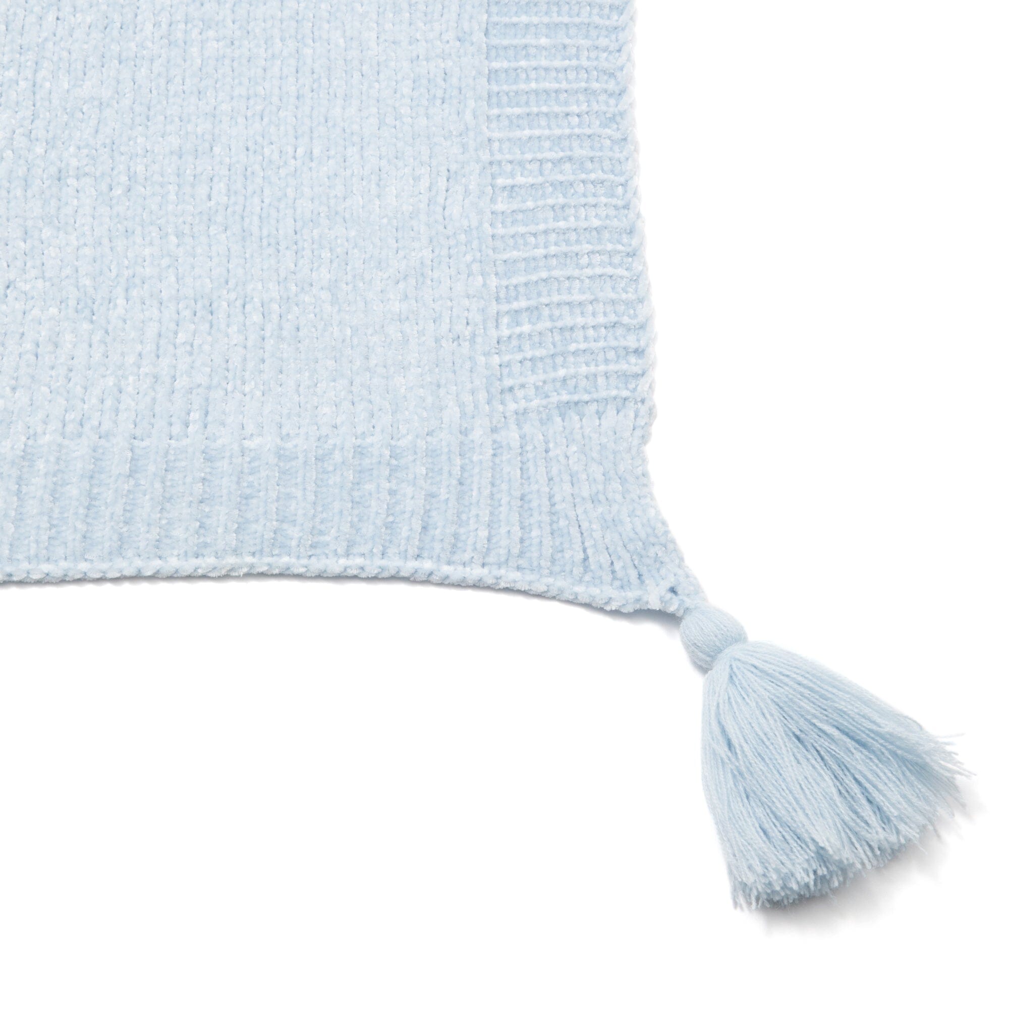 Shirley Throw (Knee Blanket) 1500 X 800 Light Blue