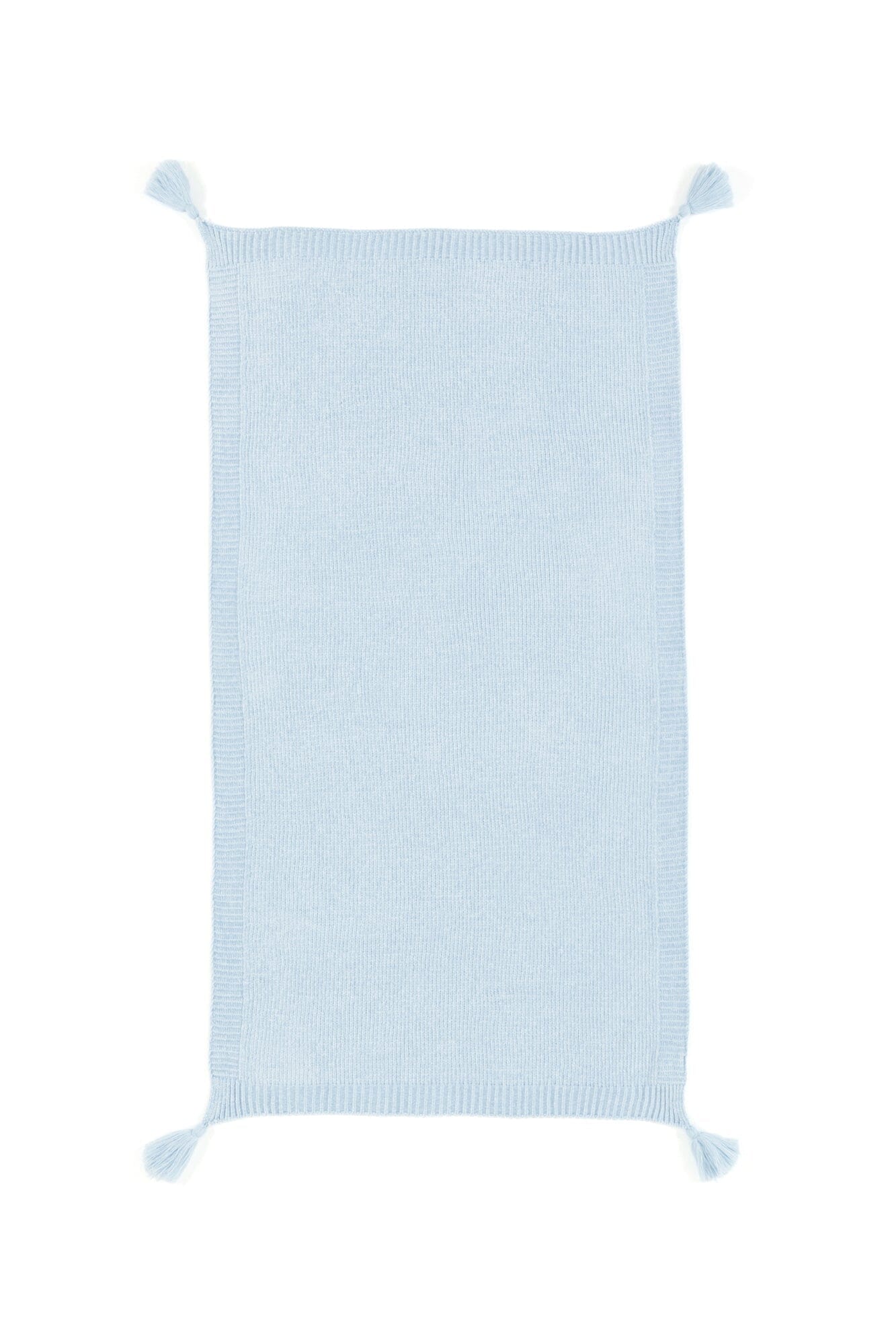 Shirley Throw (Knee Blanket) 1500 X 800 Light Blue