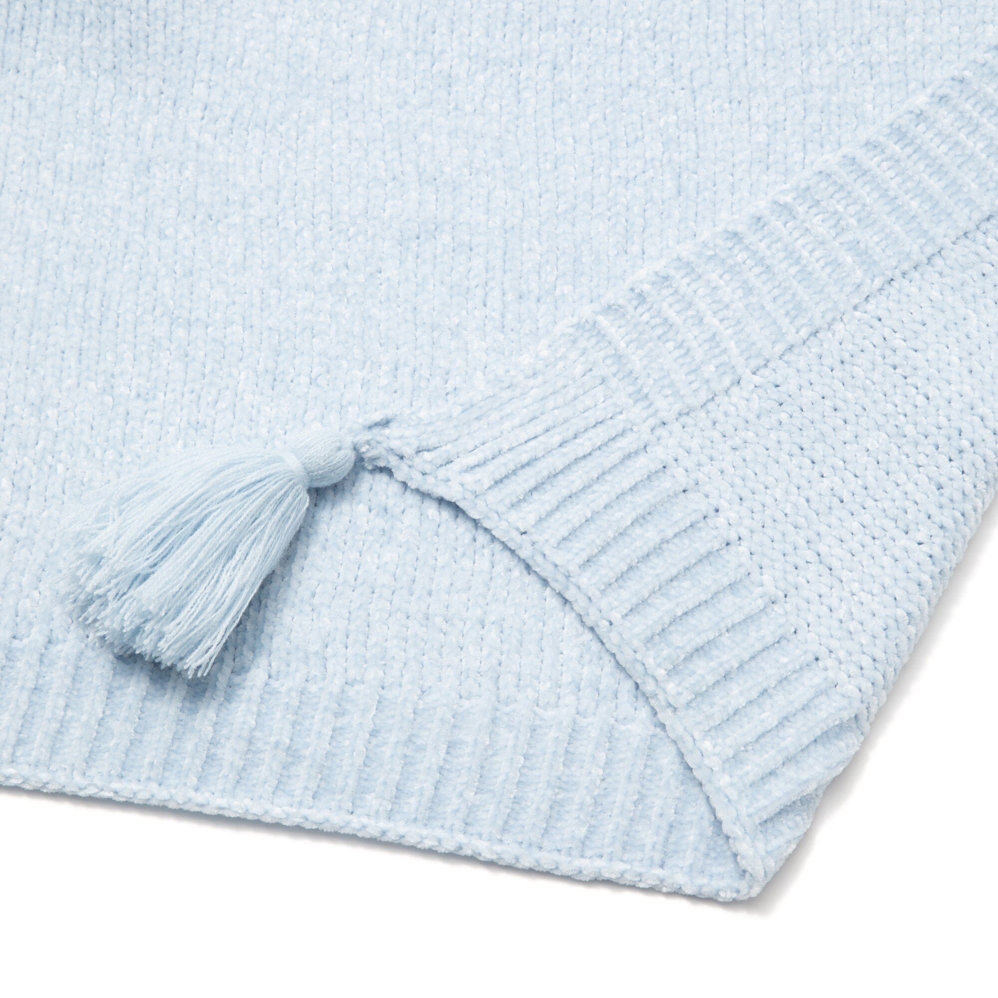 Shirley Throw (Knee Blanket) 1700 X 1300 Light Blue