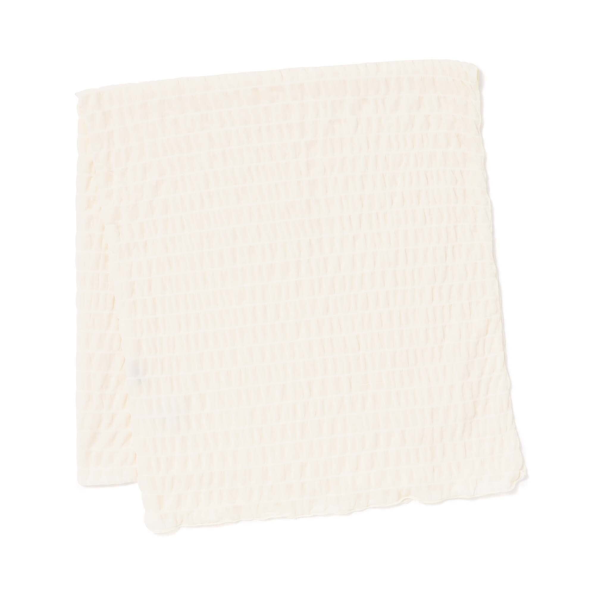 Cool Ripple Blanket Single 1400 X 2000 White