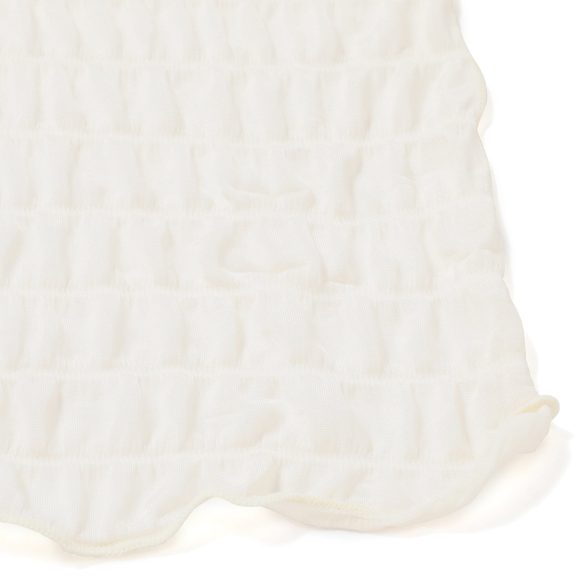 Cool Ripple Blanket Single 1400 X 2000 White