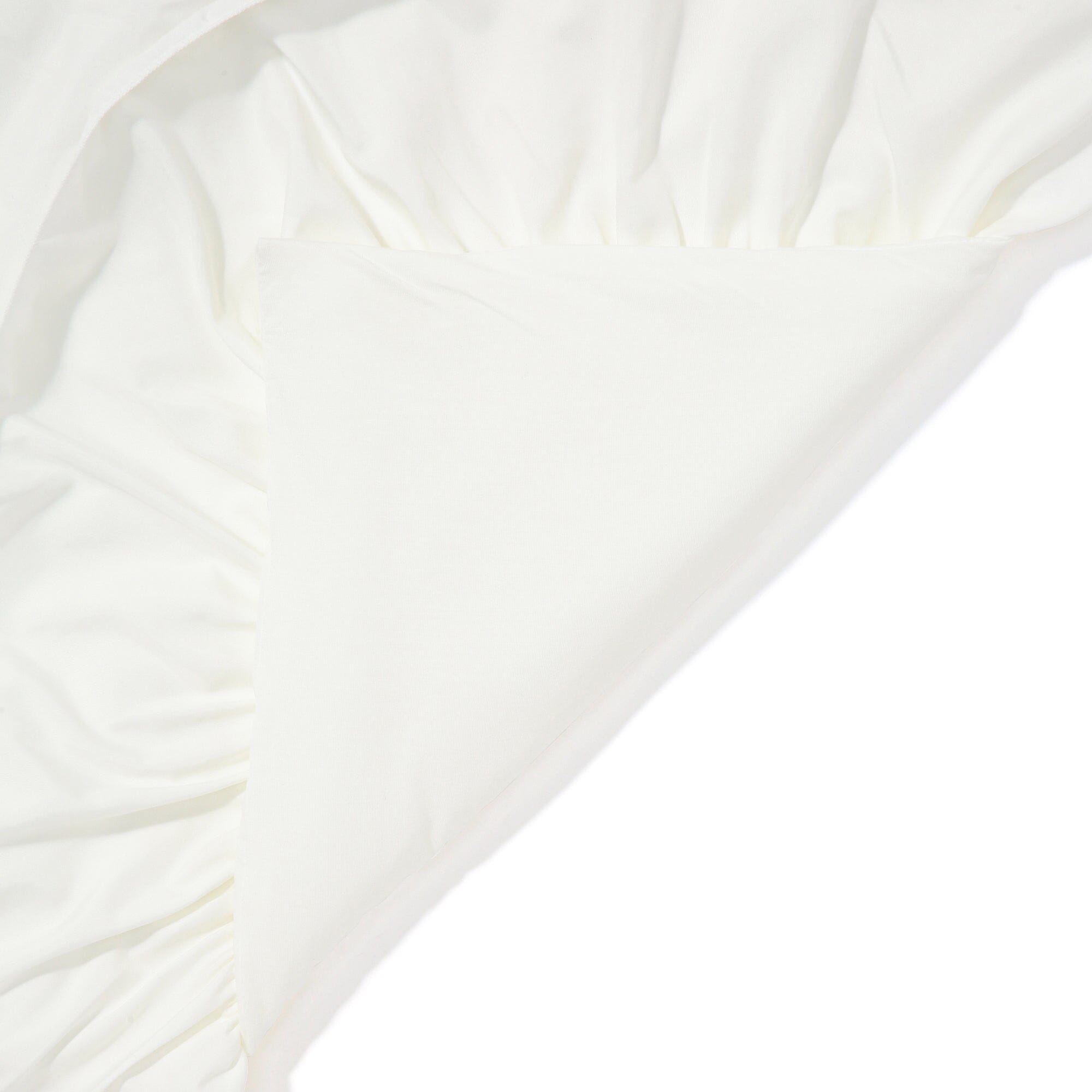Fuwaro Cooling Quilt Frill Double White