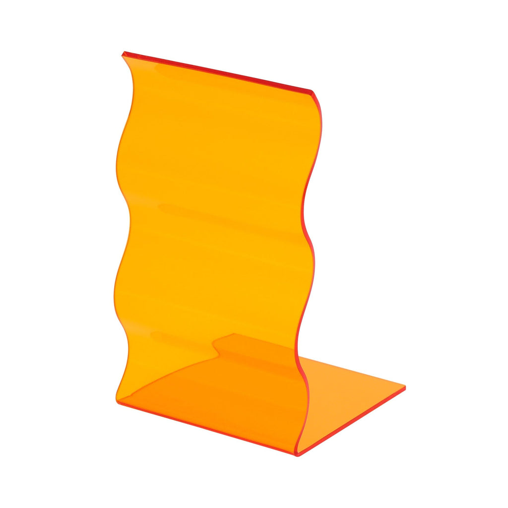 Acrylic Wave Stand Orange