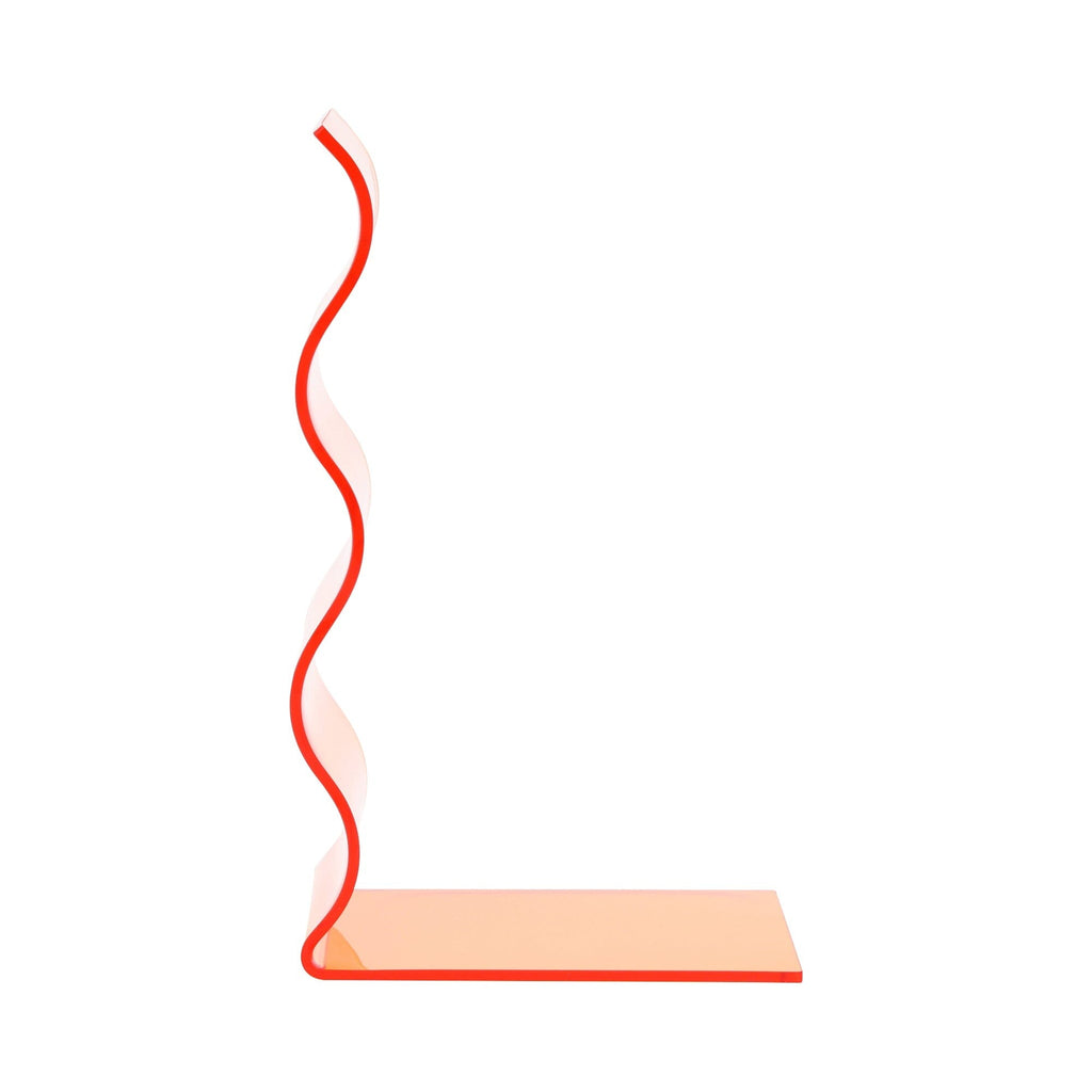 Acrylic Wave Stand Orange