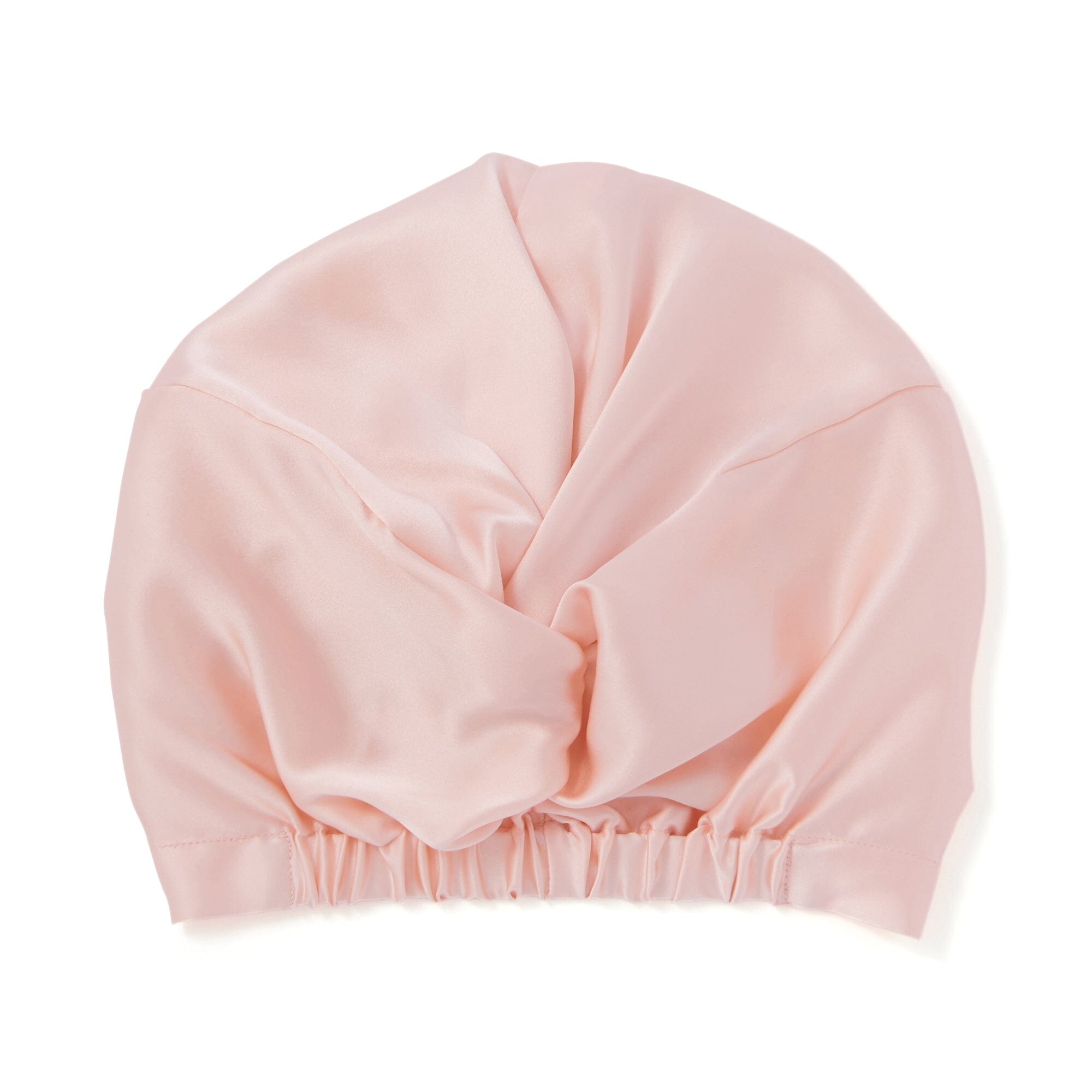 Silk Night Cap Short  Pink