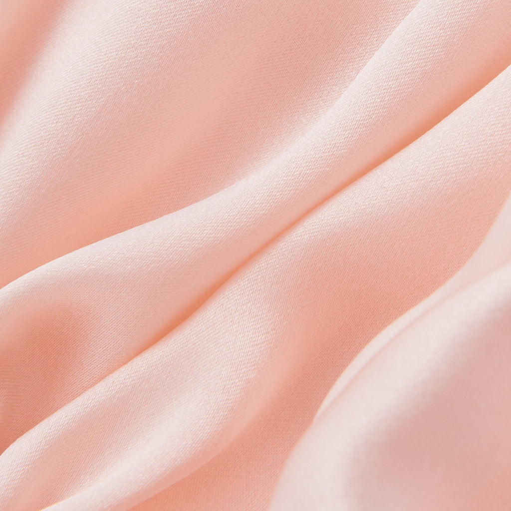 Silk Night Cap Short  Pink