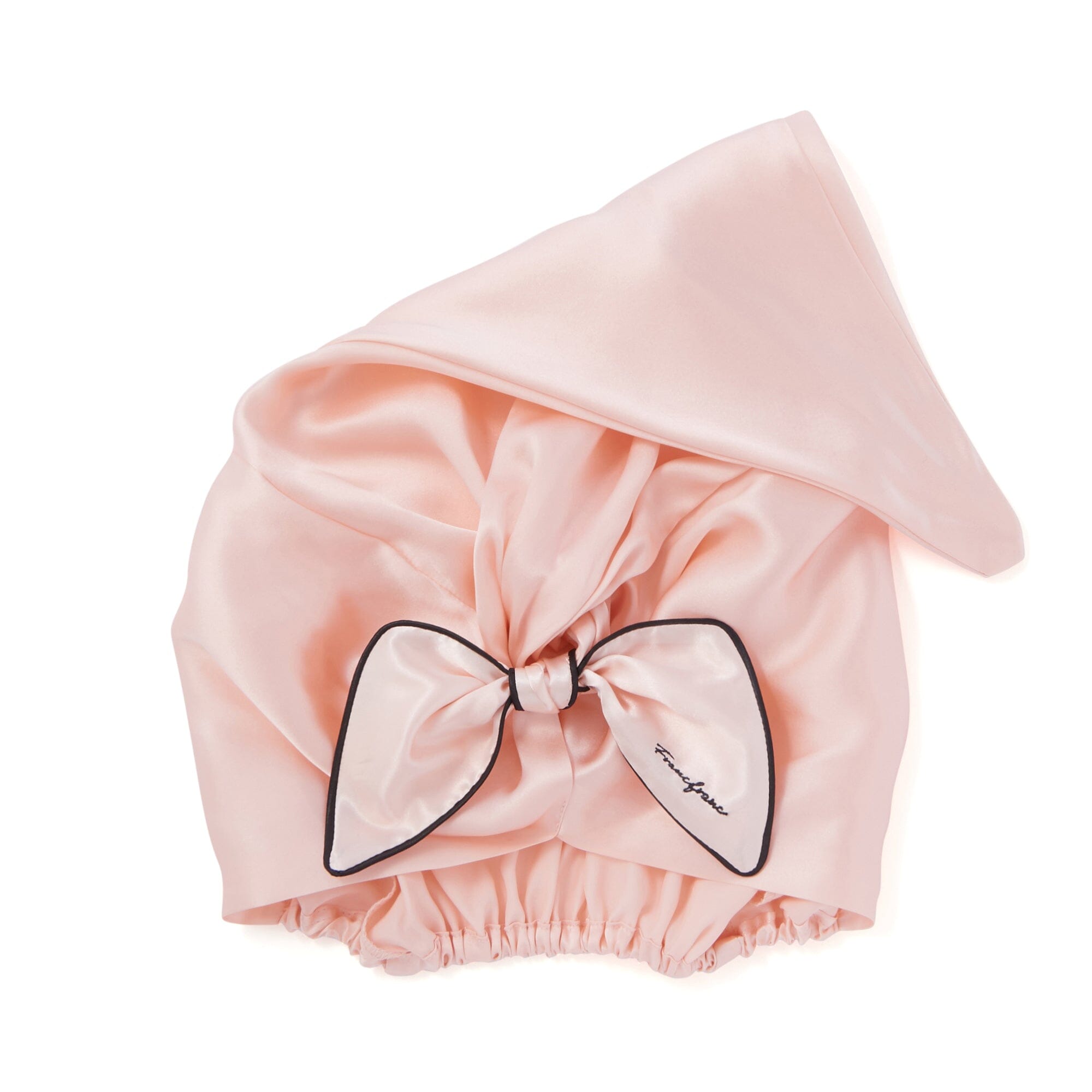 Silk Night Cap Long  Pink