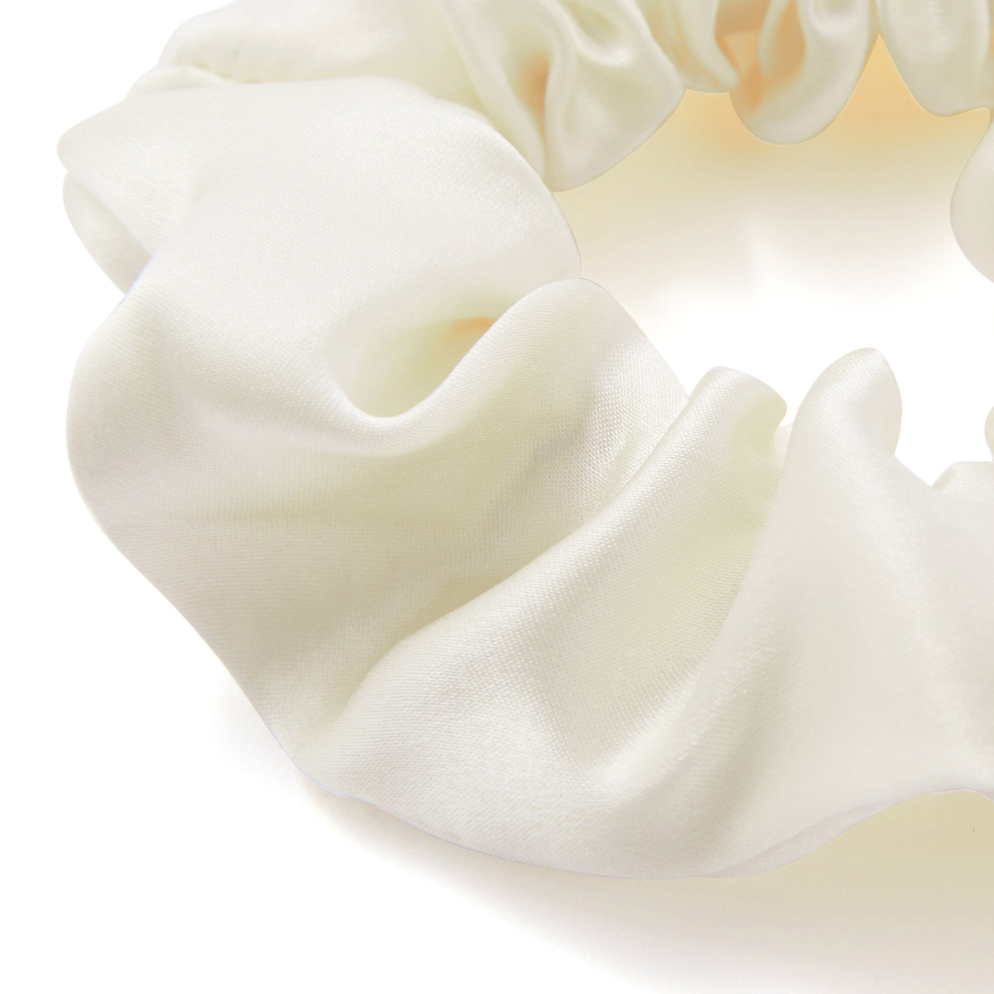 Silk Chouchou 3Pcs  Ivory