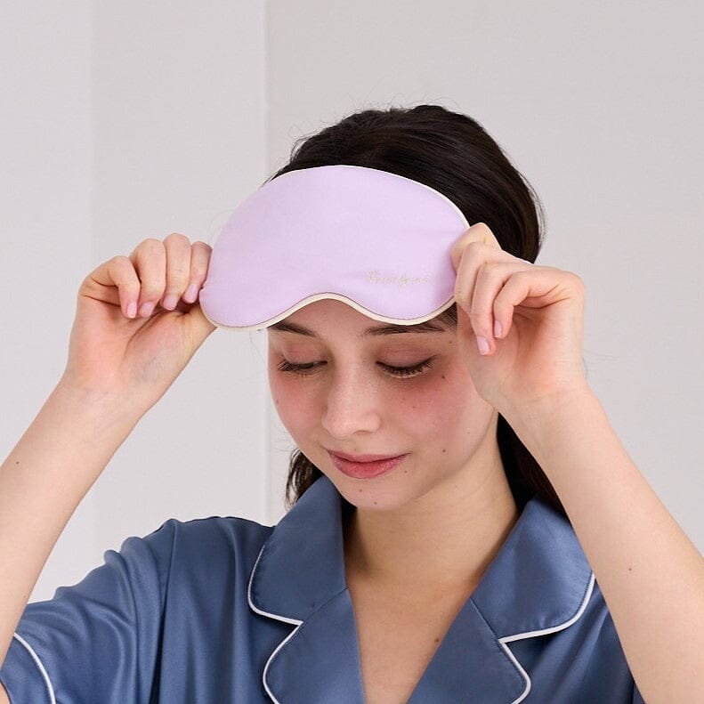 Silk Eye Mask Purple