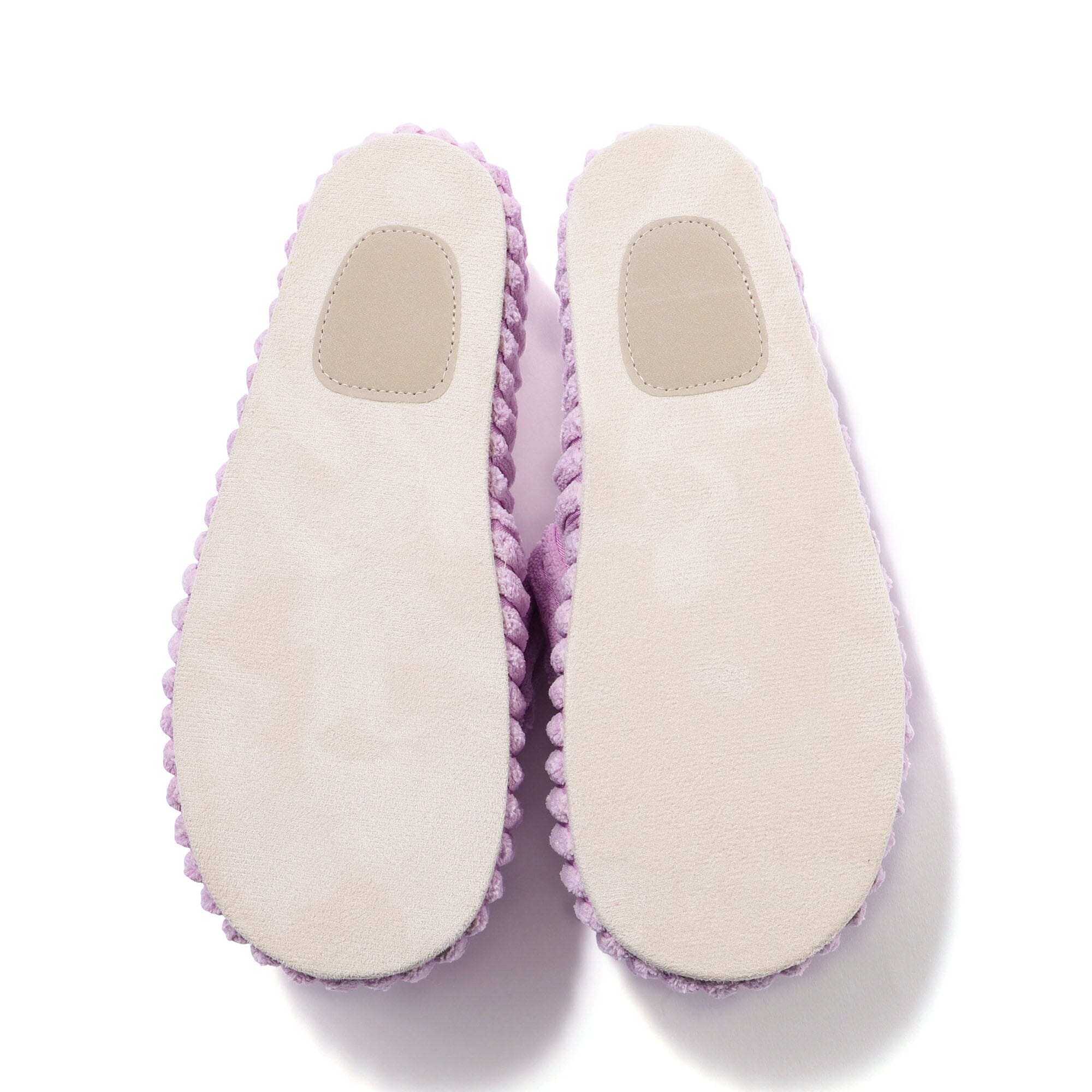 Wide Wale Cross Room Shoes Purple