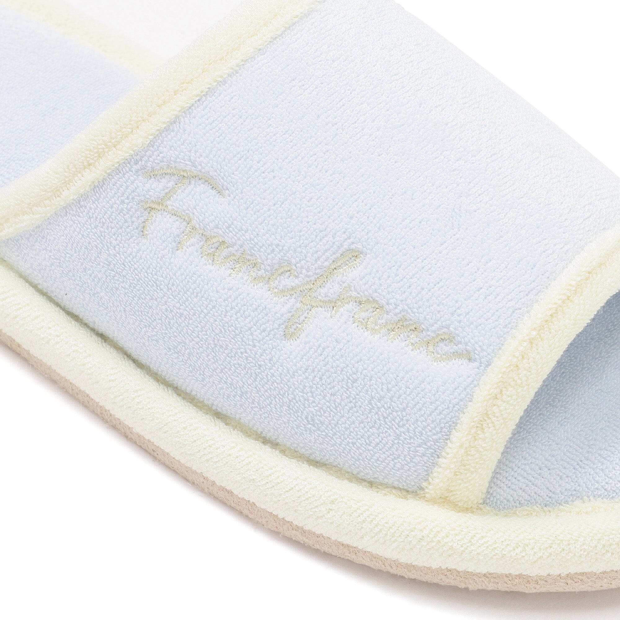 Cool Touch Pile Room Shoes Light Blue