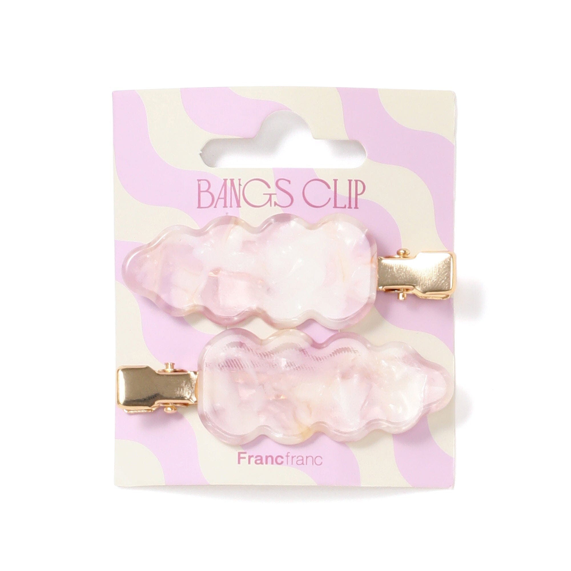 Bangs Clip Wave Light Purple