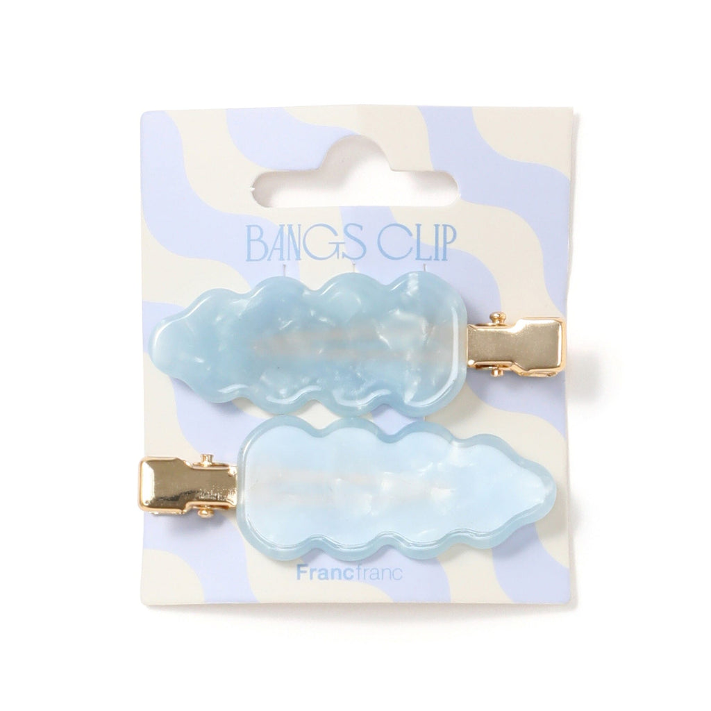 Bangs Clip Wave Light Blue