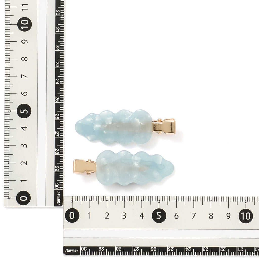 Bangs Clip Wave Light Blue