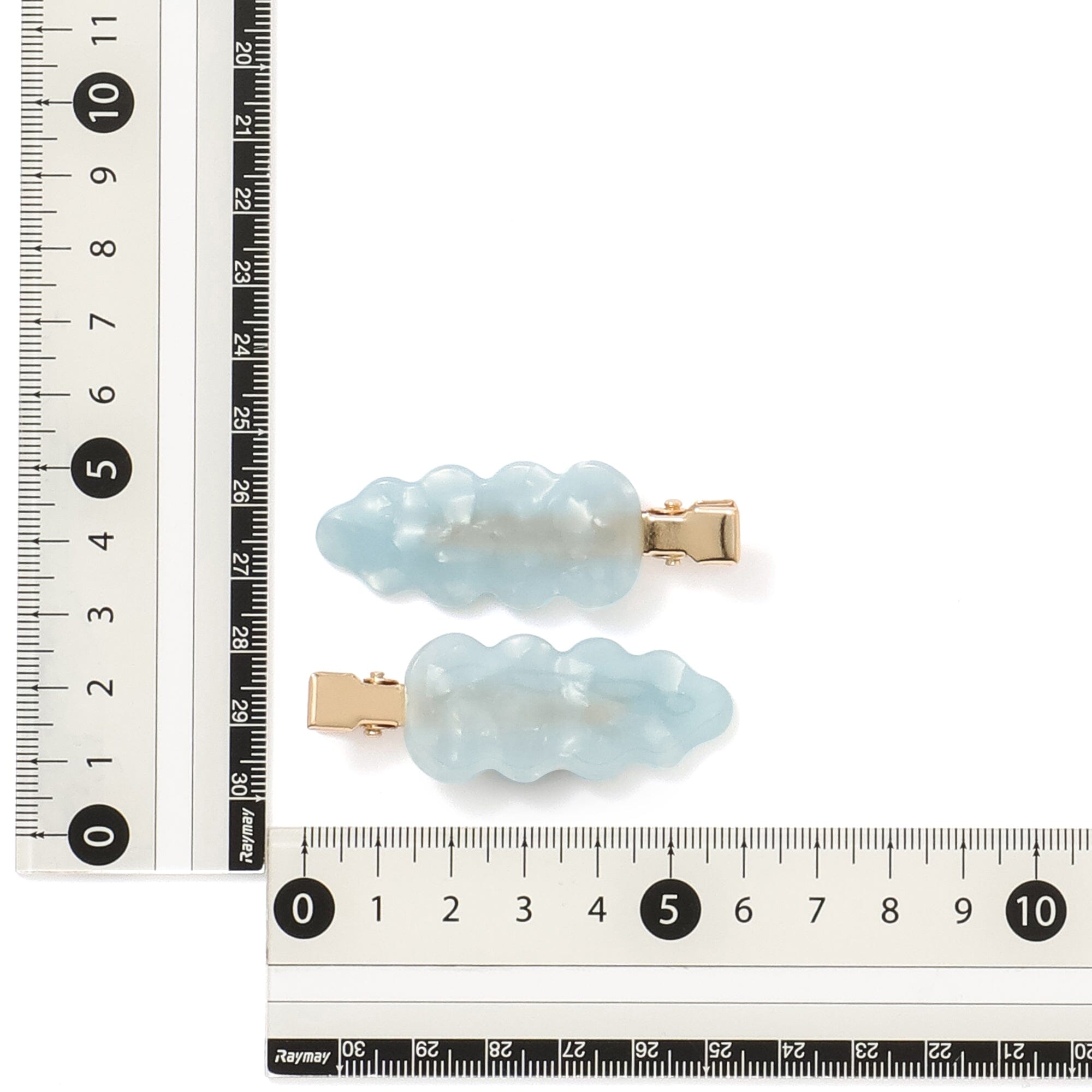 Bangs Clip Wave Light Blue