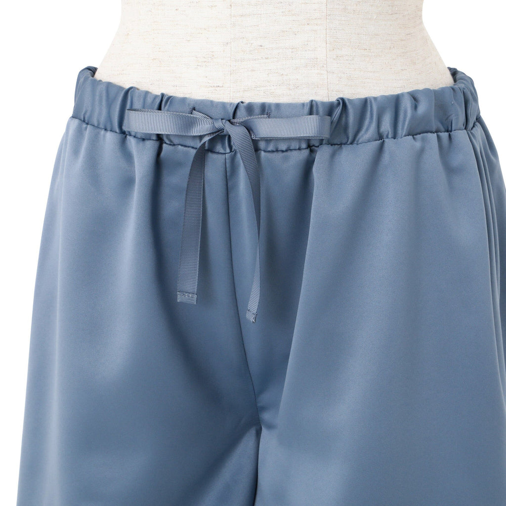 Hyaluronan Logo Embroidery Short Sleeve Short Pants Pajamas Blue