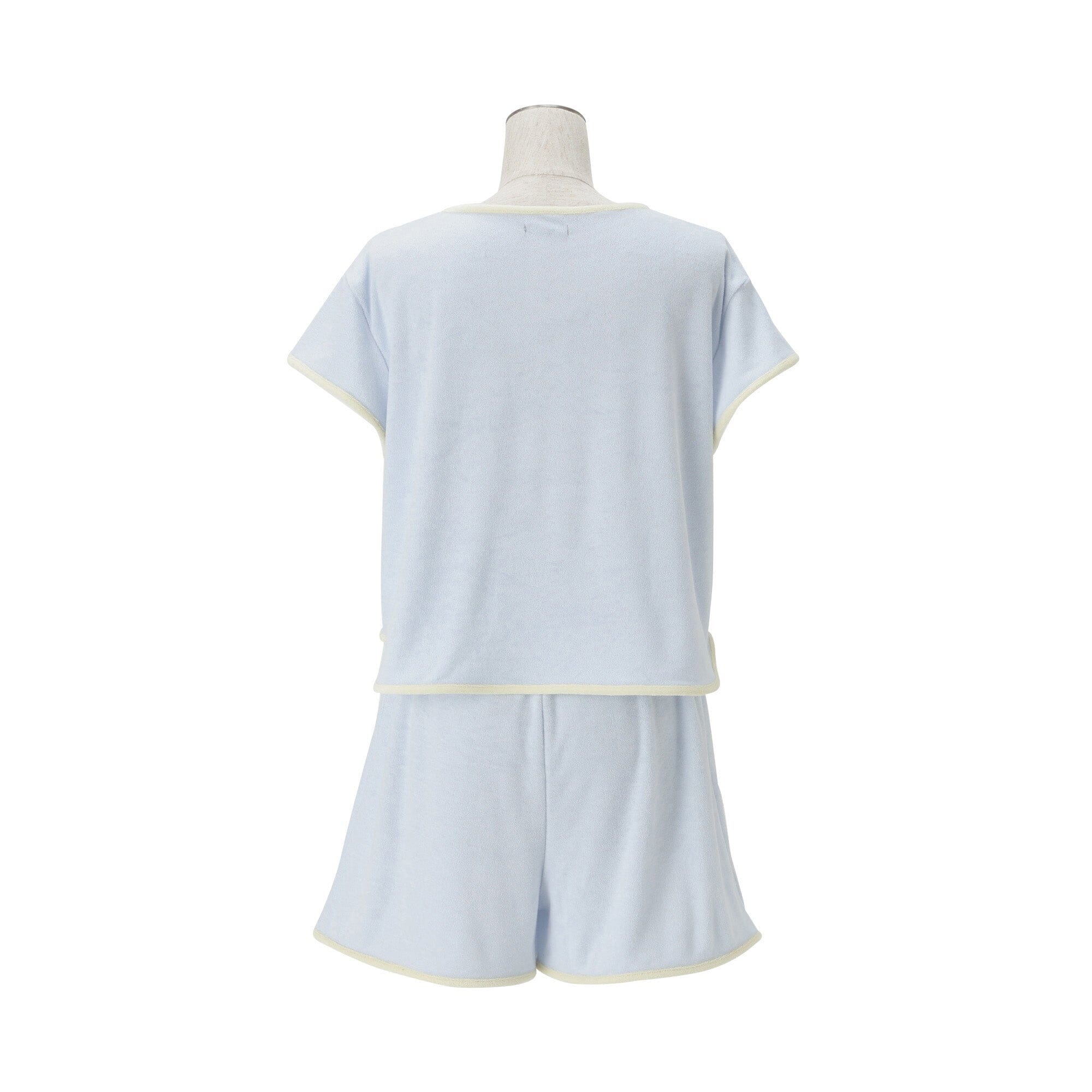 Cool Touch Pile Pajamas Light Blue