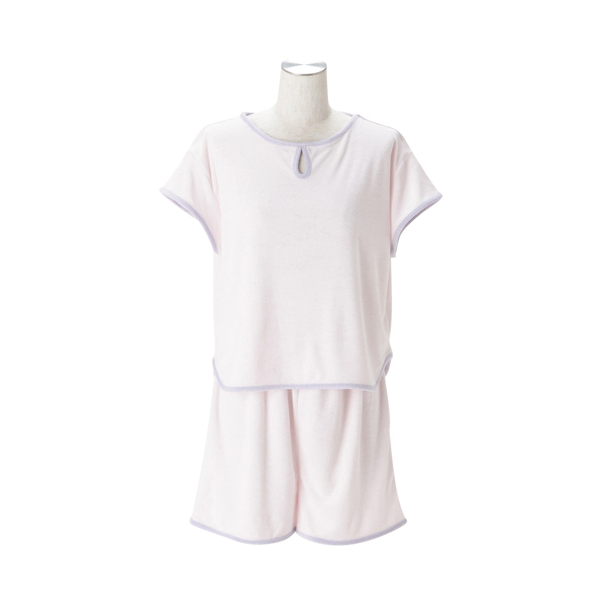 Cool Touch Pile Pajamas Light Pink